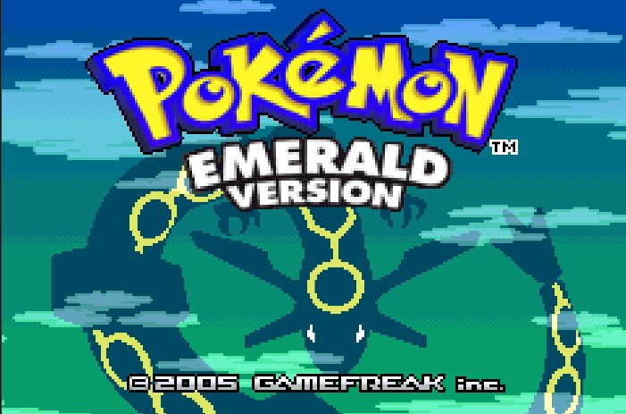 Pokémon Gleaming Emerald background